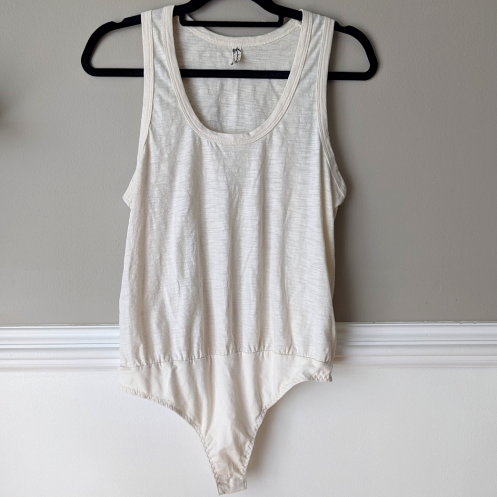 Intimately Free People Body Suit off white/cream Size Medium